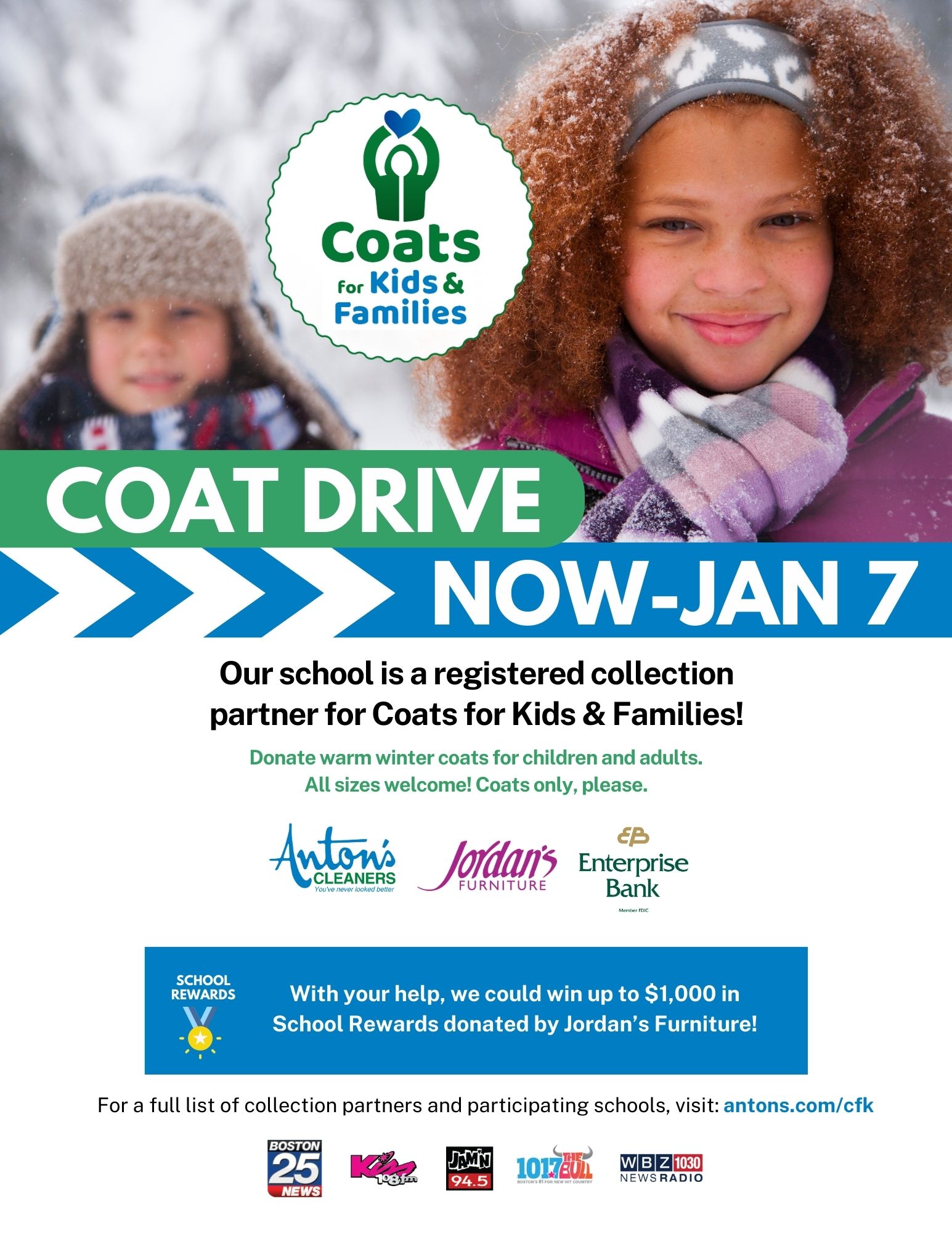 Promotional Materials - Coats for Kids and Families